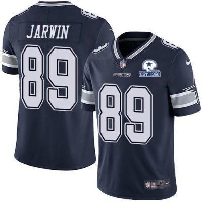 Nike Dallas Cowboys #89 Blake Jarwin Navy Blue Team Color Stitched With Established In 1960 Patch NFL Vapor Untouchable Limited Jersey