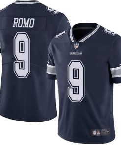 Nike Dallas Cowboys #9 Tony Romo Navy Blue Team Color Stitched NFL Vapor Untouchable Limited Jersey