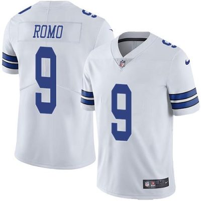 Nike Dallas Cowboys #9 Tony Romo White Stitched NFL Vapor Untouchable Limited Jersey