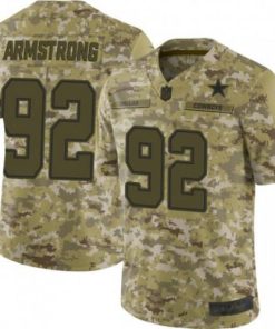 Nike Dallas Cowboys #92 Dorance Armstrong Camo Stitched NFL Limited 2018 Salute To Service Jersey