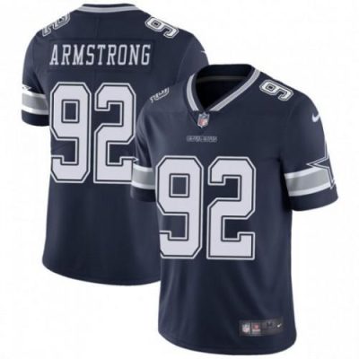 Nike Dallas Cowboys #92 Dorance Armstrong Navy Blue Team Color Stitched NFL Vapor Untouchable Limited Jersey