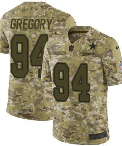Nike Dallas Cowboys #94 Randy Gregory Camo Stitched NFL Limited 2018 Salute To Service Jersey