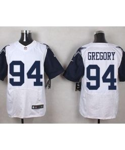 Nike Dallas Cowboys #94 Randy Gregory White Stitched NFL Elite Rush Jersey