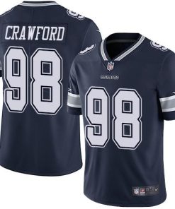 Nike Dallas Cowboys #98 Tyrone Crawford Navy Blue Team Color Stitched NFL Vapor Untouchable Limited Jersey