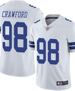 Nike Dallas Cowboys #98 Tyrone Crawford White Stitched NFL Vapor Untouchable Limited Jersey