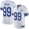 Nike Dallas Cowboys #99 Antwaun Woods White Stitched With Established In 1960 Patch NFL Vapor Untouchable Limited Jersey