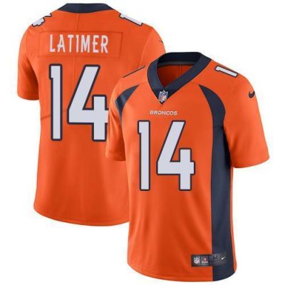 Nike Denver Broncos #14 Cody Latimer Orange Team Color Stitched NFL Vapor Untouchable Limited Jersey