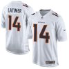 Nike Denver Broncos #14 Cody Latimer White Stitched NFL Game Event Jersey