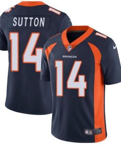 Nike Denver Broncos #14 Courtland Sutton Navy Blue Alternate Stitched NFL Vapor Untouchable Limited Jersey