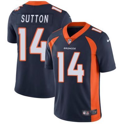 Nike Denver Broncos #14 Courtland Sutton Navy Blue Alternate Stitched NFL Vapor Untouchable Limited Jersey