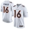 Nike Denver Broncos #16 Bennie Fowler White Stitched NFL Game Event Jersey