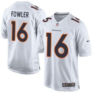 Nike Denver Broncos #16 Bennie Fowler White Stitched NFL Game Event Jersey