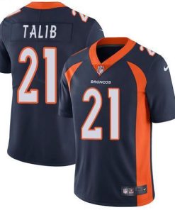 Nike Denver Broncos #21 Aqib Talib Navy Blue Alternate Stitched NFL Vapor Untouchable Limited Jersey