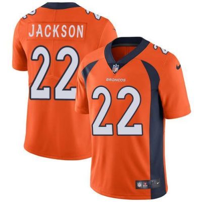 Nike Denver Broncos #22 Kareem Jackson Orange Team Color Stitched NFL Vapor Untouchable Limited Jersey