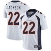 Nike Denver Broncos #22 Kareem Jackson White Stitched NFL Vapor Untouchable Limited Jersey