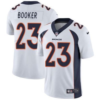Nike Denver Broncos #23 Devontae Booker White Stitched NFL Vapor Untouchable Limited Jersey