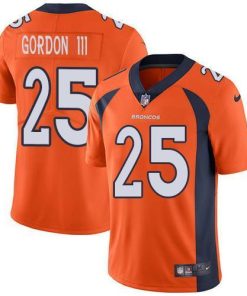Nike Denver Broncos #25 Melvin Gordon III Orange Team Color Stitched NFL Vapor Untouchable Limited Jersey
