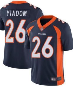 Nike Denver Broncos #26 Isaac Yiadom Navy Blue Alternate Stitched NFL Vapor Untouchable Limited Jersey