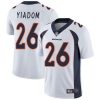 Nike Denver Broncos #26 Isaac Yiadom White Stitched NFL Vapor Untouchable Limited Jersey
