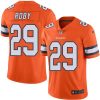Nike Denver Broncos #29 Bradley Roby Orange Stitched NFL Limited Rush Jersey