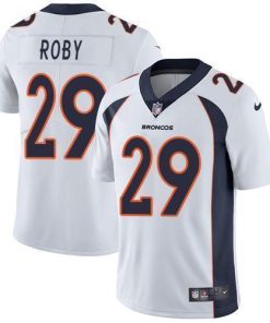 Nike Denver Broncos #29 Bradley Roby White Stitched NFL Vapor Untouchable Limited Jersey