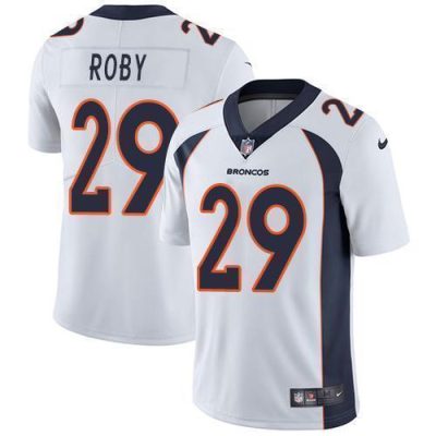 Nike Denver Broncos #29 Bradley Roby White Stitched NFL Vapor Untouchable Limited Jersey