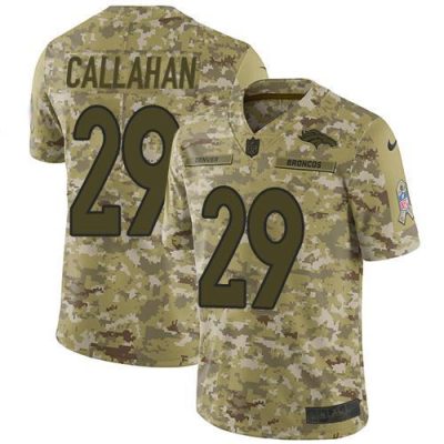 Nike Denver Broncos #29 Bryce Callahan Camo Stitched NFL Limited 2018 Salute To Service Jersey