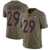 Nike Denver Broncos #29 Bryce Callahan Olive Stitched NFL Limited 2017 Salute To Service Jersey