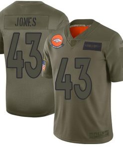 Nike Denver Broncos #43 Joe Jones Camo Stitched NFL Limited 2019 Salute To Service Jersey