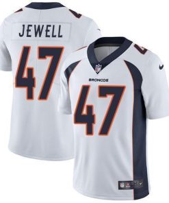Nike Denver Broncos #47 Josey Jewell White Stitched NFL Vapor Untouchable Limited Jersey
