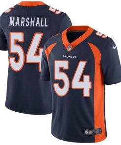 Nike Denver Broncos #54 Brandon Marshall Navy Blue Alternate Stitched NFL Vapor Untouchable Limited Jersey