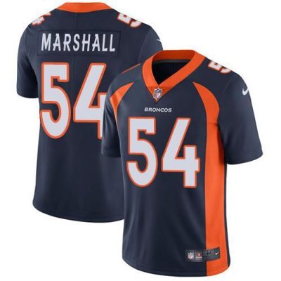 Nike Denver Broncos #54 Brandon Marshall Navy Blue Alternate Stitched NFL Vapor Untouchable Limited Jersey
