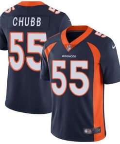 Nike Denver Broncos #55 Bradley Chubb Navy Blue Alternate Stitched NFL Vapor Untouchable Limited Jersey