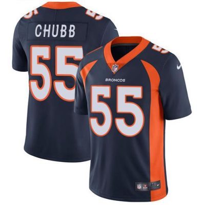 Nike Denver Broncos #55 Bradley Chubb Navy Blue Alternate Stitched NFL Vapor Untouchable Limited Jersey
