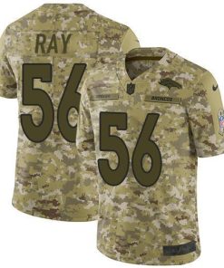 Nike Denver Broncos #56 Shane Ray Camo Stitched NFL Limited 2018 Salute To Service Jersey