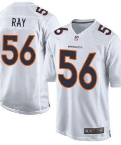 Nike Denver Broncos #56 Shane Ray White Stitched NFL Game Event Jersey