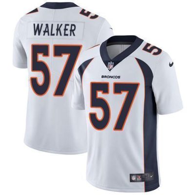 Nike Denver Broncos #57 Demarcus Walker White Stitched NFL Vapor Untouchable Limited Jersey