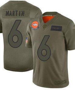 Nike Denver Broncos #6 Sam Martin Camo Stitched NFL Limited 2019 Salute To Service Jersey