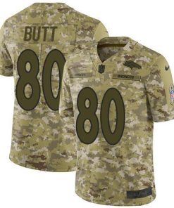 Nike Denver Broncos #80 Jake Butt Camo Stitched NFL Limited 2018 Salute To Service Jersey