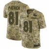 Nike Denver Broncos #81 Tim Patrick Camo Stitched NFL Limited 2018 Salute To Service Jersey