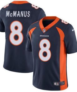 Nike Denver Broncos #8 Brandon McManus Navy Blue Alternate Stitched NFL Vapor Untouchable Limited Jersey