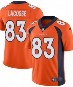 Nike Denver Broncos #83 Matt LaCosse Orange Team Color Stitched NFL Vapor Untouchable Limited Jersey