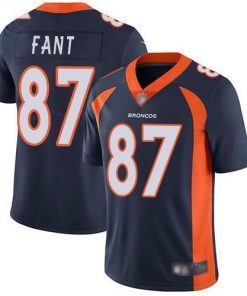 Nike Denver Broncos #87 Noah Fant Navy Blue Alternate Stitched NFL Vapor Untouchable Limited Jersey