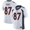 Nike Denver Broncos #87 Noah Fant White Stitched NFL Vapor Untouchable Limited Jersey
