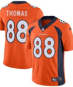 Nike Denver Broncos #88 Demaryius Thomas Orange Team Color Stitched NFL Vapor Untouchable Limited Jersey