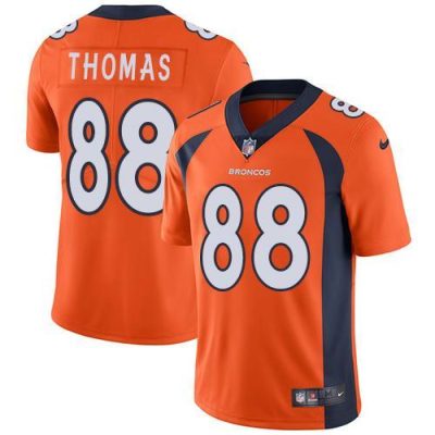 Nike Denver Broncos #88 Demaryius Thomas Orange Team Color Stitched NFL Vapor Untouchable Limited Jersey