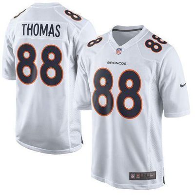 Nike Denver Broncos #88 Demaryius Thomas White Stitched NFL Game Event Jersey