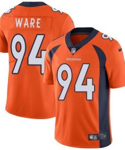 Nike Denver Broncos #94 DeMarcus Ware Orange Team Color Stitched NFL Vapor Untouchable Limited Jersey