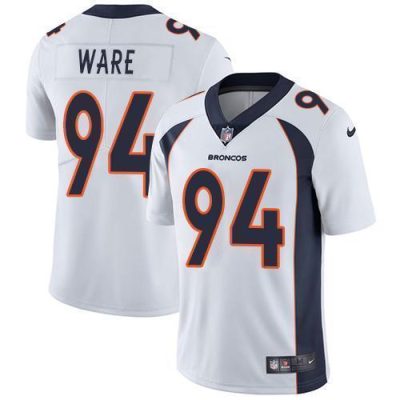 Nike Denver Broncos #94 DeMarcus Ware White Stitched NFL Vapor Untouchable Limited Jersey