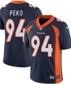 Nike Denver Broncos #94 Domata Peko Navy Blue Alternate Stitched NFL Vapor Untouchable Limited Jersey